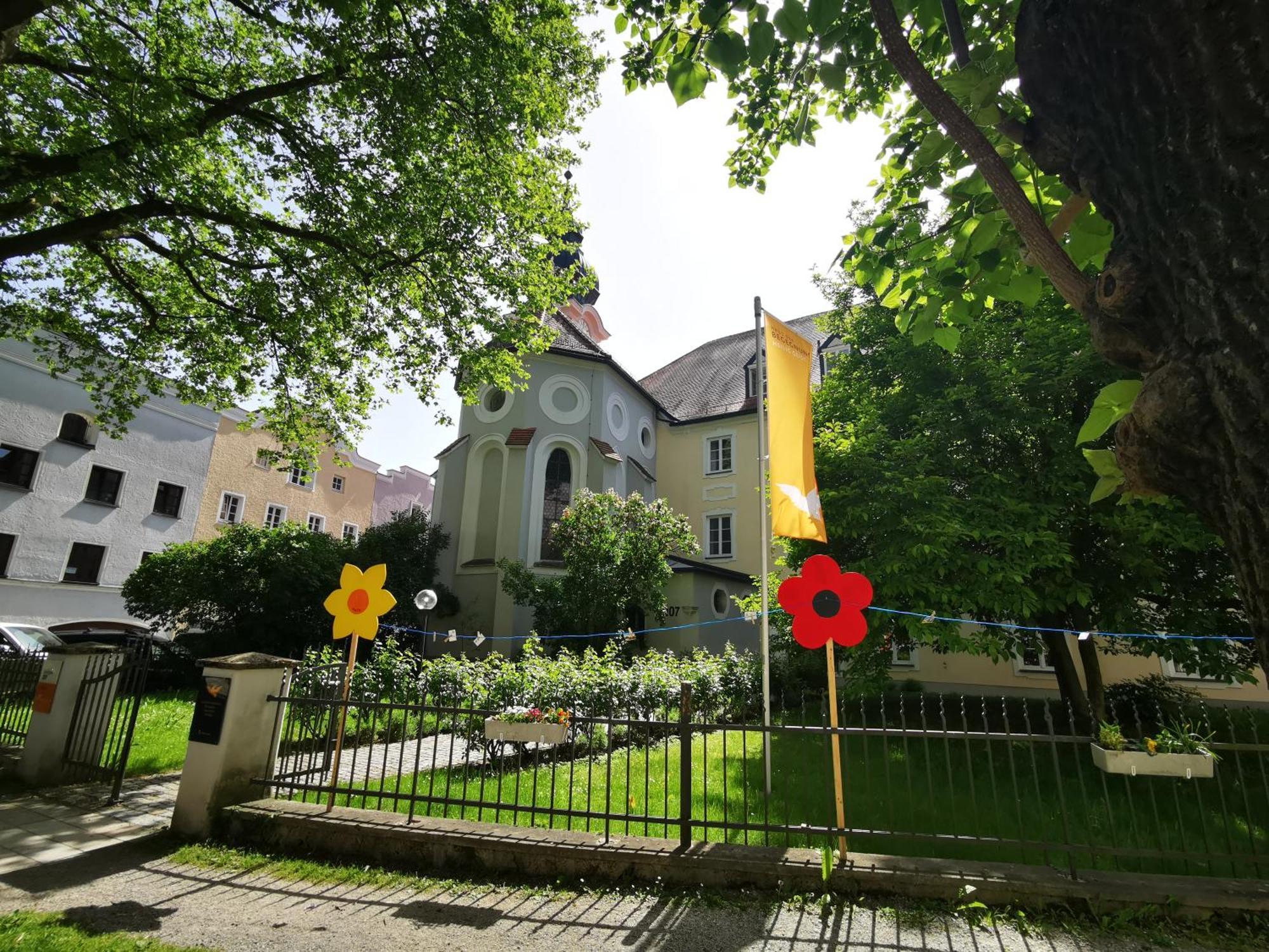 Hotel Haus Der Begegnung Heilig Geist Burghausen Exterior foto
